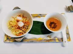 鲜虾葱油拌面配昆布豆腐汤-伯衡55·吉品轩(乌鲁木齐南路店)