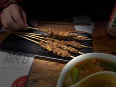 现烤羊肉串-陇上秦轩biangbiang面(萧山万象汇店)