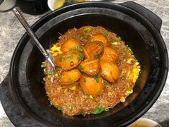 鲍鱼干捞粉丝煲-悦秀·高级粤菜