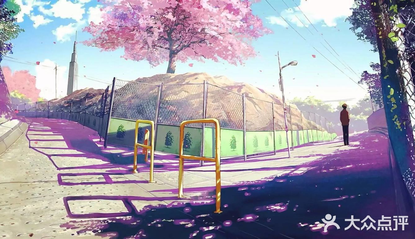 日漫秒速五厘米场景插画欣赏💓💓