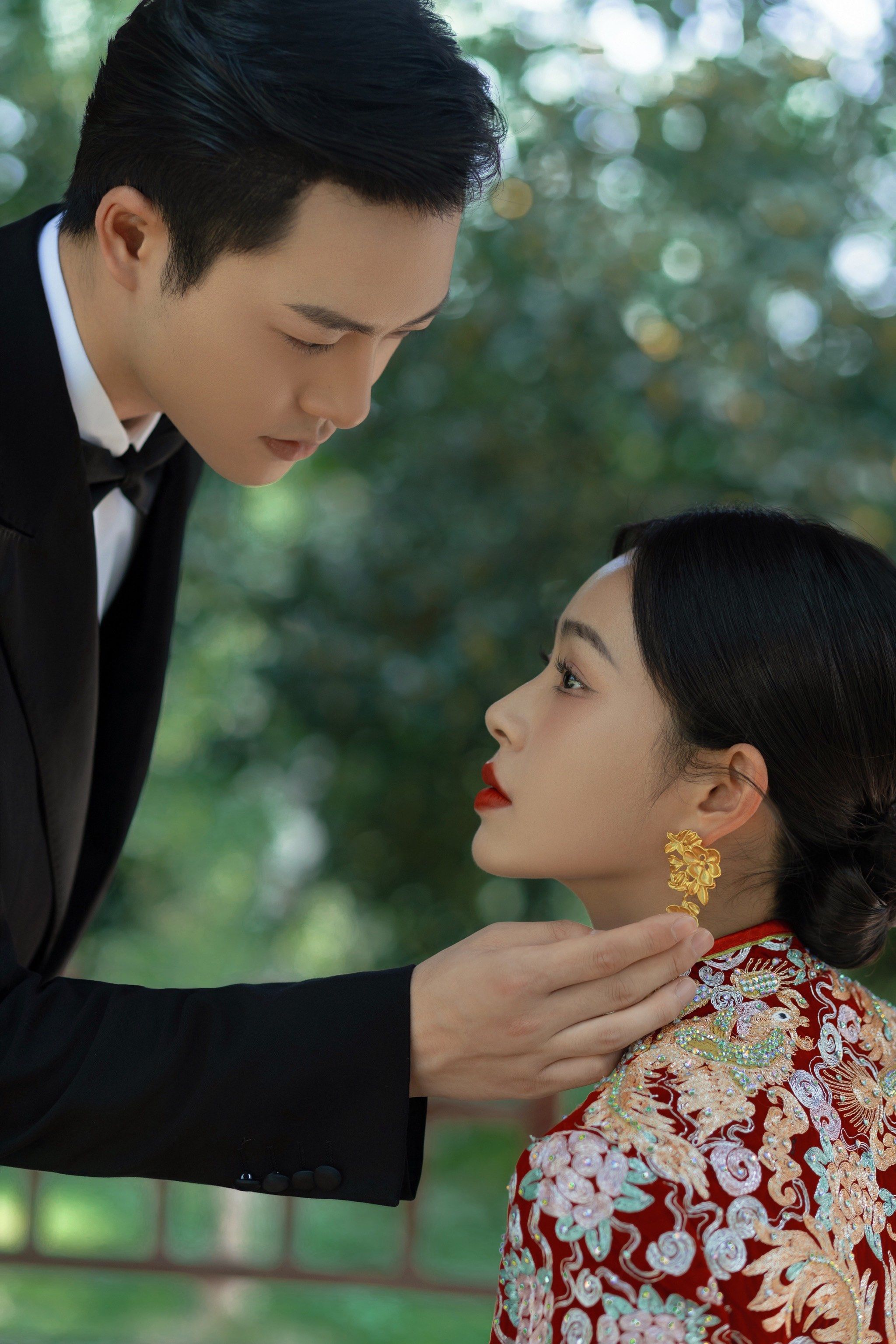 苏州园林婚纱照