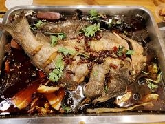 秒杀价烤鱼双人餐-老东镇啤酒屋海鲜加工·蒸汽海鲜·海鲜烧烤(台东店)