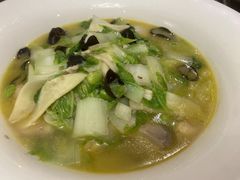 菌菇炒毛毛菜-杭州御湘湖养生度假酒店·溪颐轩中餐厅