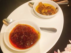 辣酱及蘑菇酱-北京四季酒店·采逸轩