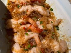 金银蒜蒸凤尾虾-绿茶餐厅(成都大悦城店)