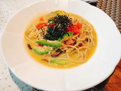 阿拉斯加雪蟹牛油果意面-雪龍のkitchen