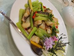 莴笋炒海斑球-铭珍精食店(田畔街店)