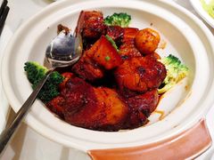 鹌鹑蛋烧肉-刘胖子家常菜·蹄花焖藕(兴业店)