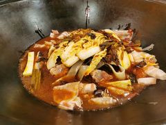 鱏鱼-江湖水乡铁锅炖魚(周庄嘉园店)