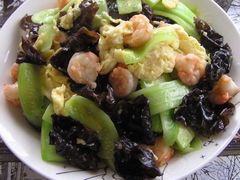 木须虾仁-虹海圣肉饼店家常菜馆