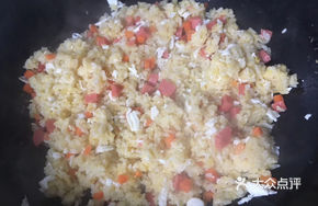 Sausage and Ham Fried Rice