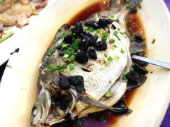 榄角蒸边鱼-潮喜竹溪荔湖酒家(荔枝湾店)