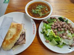 -京东一绝西海子西园烧饼夹肉
