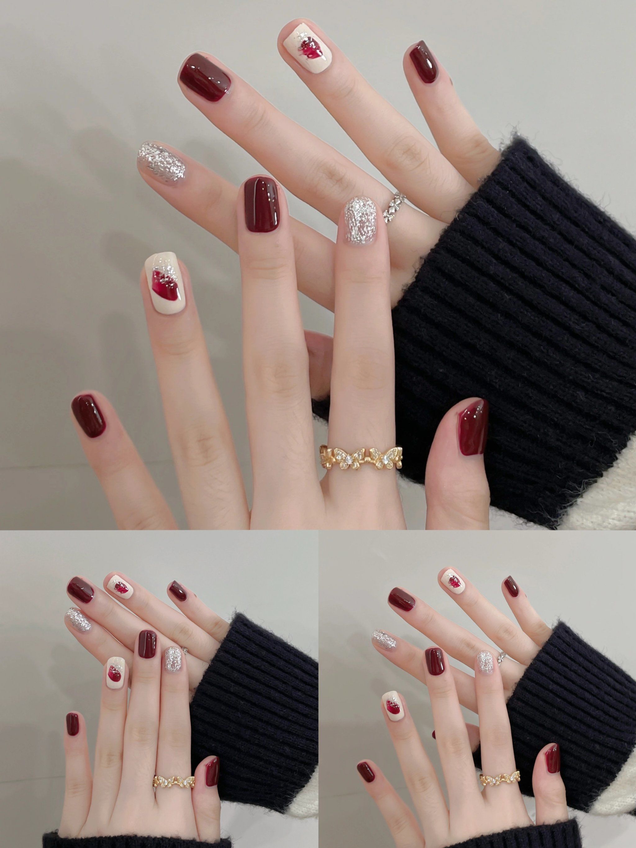 超好看最全最火美甲款式合集