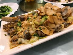 海鲜炒年糕-金海湾海鲜排档(朱家尖店)