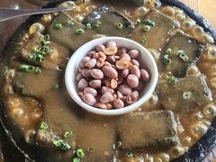 铁板野菜豆腐-农厨好味·温泉鹅·农家菜