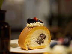 车厘子奶油卷-竹子咖啡bamboo coffee