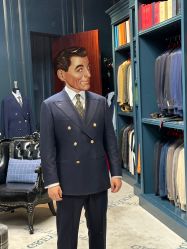 点击看大图 -怒马会 全麻衬西装高级定制