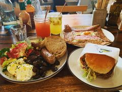 巴黎火腿鸡蛋芝士蘑菇可丽饼-RAC BAR(安福路店)