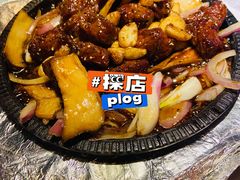 火焰黑料牛肉粒-乾园(天河城店)