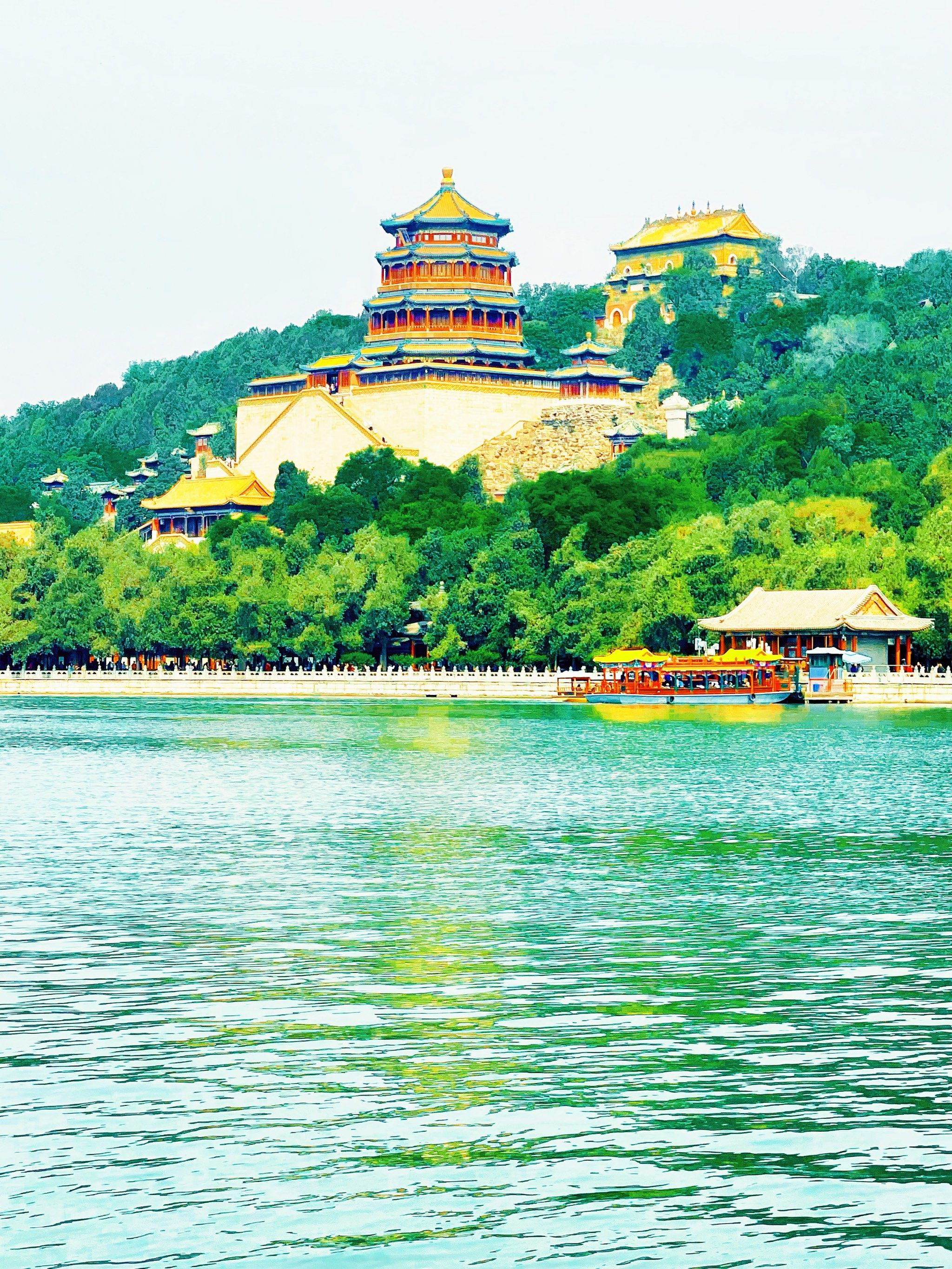 身临小学课本中颐和园🏞️既陌生又熟悉的美🤩