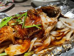 香烤鲈鱼-新白鹿餐厅(金鹰新街口店)