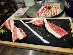 厚切黑猪猪五花-朴太院·朝鲜族炭火烤肉(民乐园总店)