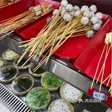 排排坐 吃串串的快乐