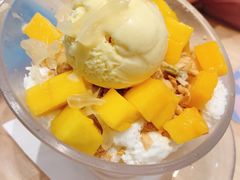 雪山甘露优酪雪-满记甜品(加州阳光开元广场店)