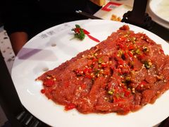 手打鲜椒嫩牛肉-渡娘火锅(大兴大悦春风里店)