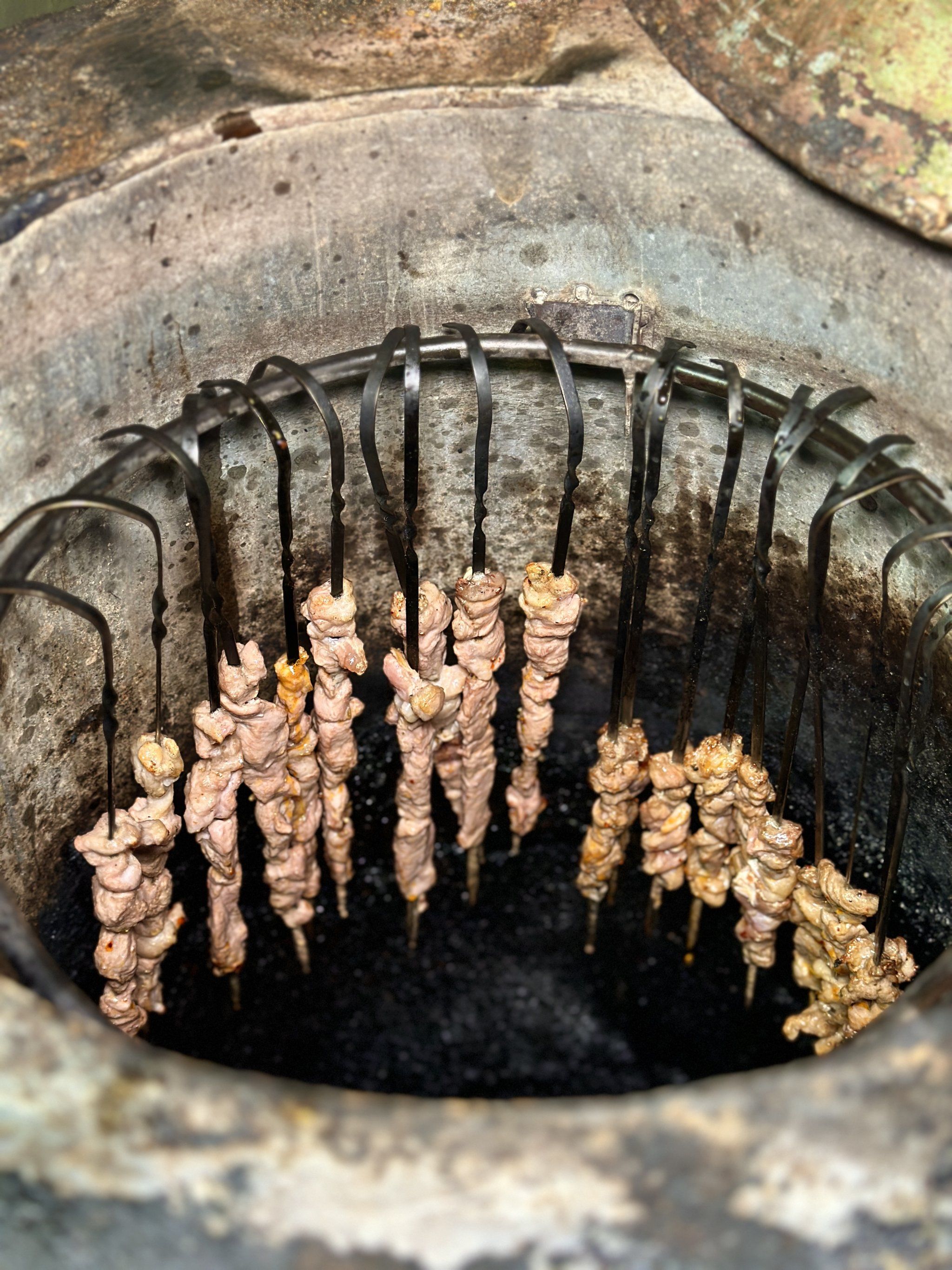 我第一次吃挂炉烤肉