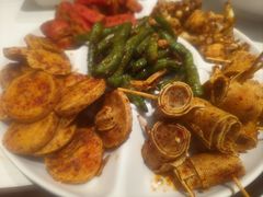 烤菜拼盘-清真有奴思烤肉坊(酒泉路店)