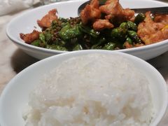 榄菜四季豆炒鸡脆骨-汤城小厨•粤菜•靓汤(西直门凯德MALL店)