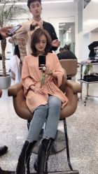 -I+造型烫发染发