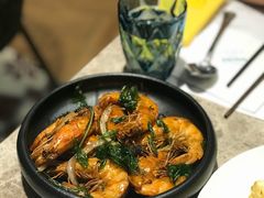 黑椒紫苏炒海虾-美奈小馆·东南亚菜(福田星河COCO Park店)
