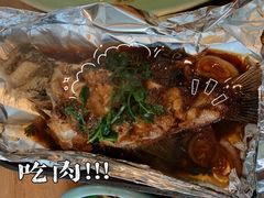 酱烤活鲈鱼-新白鹿餐厅(城西银泰城店)