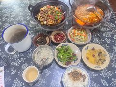 干锅牛肉丝-张关合渣(航空大道店)