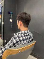 点击看大图 -藤野造型烫发染发