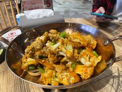 干锅有机花菜-香山湖家家宴(中山陵店)