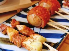 猪五花烤凤梨-火山屋台(新街口店)