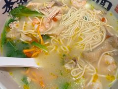 老母鸡汤虾仁面-李犟大爆鳝面·手工蟹黄包(湖滨西湖店)
