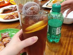 小熊冻柠茶-澳门陈光记烧味饭店(南京德基广场店)