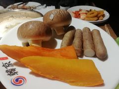 全场最佳蘑菇包-韩京炭火烤肉自助料理(柯桥万达店)