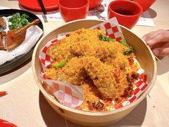 金蒜咸蛋黄鸡翅-避风塘(宝山万达店)