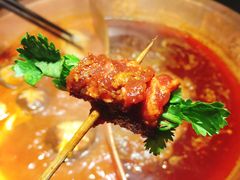 香菜牛肉-锅说大脸毛肚重庆老火锅(佐阾店)