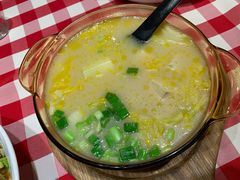 鸡汤小白菜煮榆林豆腐-西贝莜面村(近铁城市广场店)