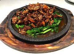 韭菜烤牛肉-朱家小厨(红塔西路店)