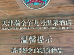 -天津瀚金佰九号温泉酒店(南楼地铁站店)