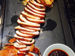 烤鱿鱼-山港凯悦酒店·BEBA海滩烧烤餐厅酒吧