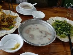 椒丝腐乳炒通菜-南记食粥坊·宵夜大排档(岭南分店)